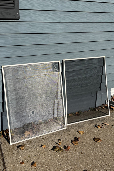 window screen repair ozaukee